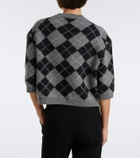 Arch4 Karlie argyle cashmere sweater
