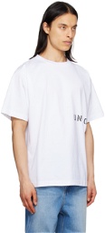 Uniform Experiment White Printed T-Shirt