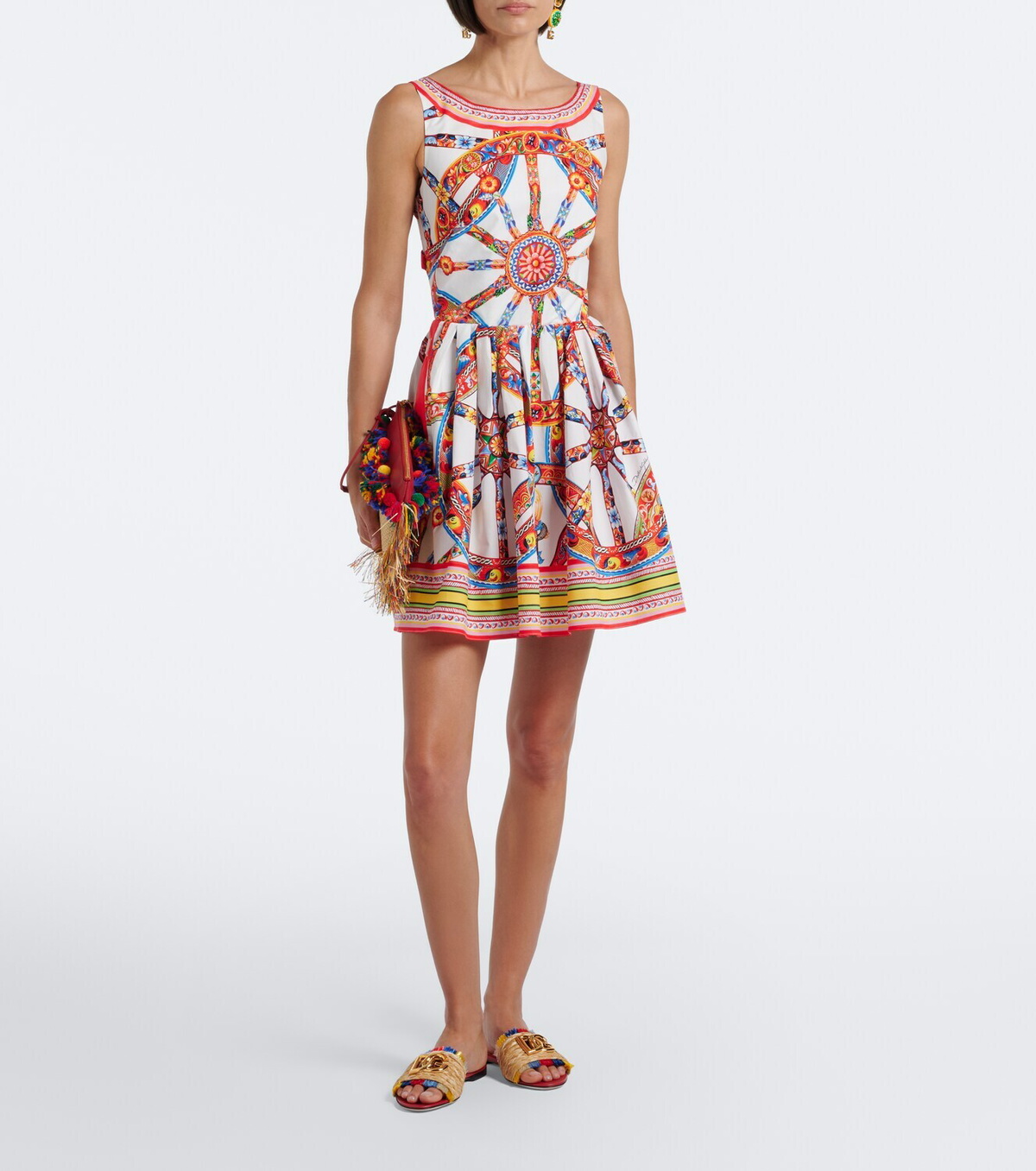 Dolce&Gabbana Caretto cotton minidress