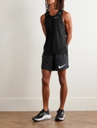 Nike Running - Rise 365 Perforated Dri-FIT Tank Top - Black