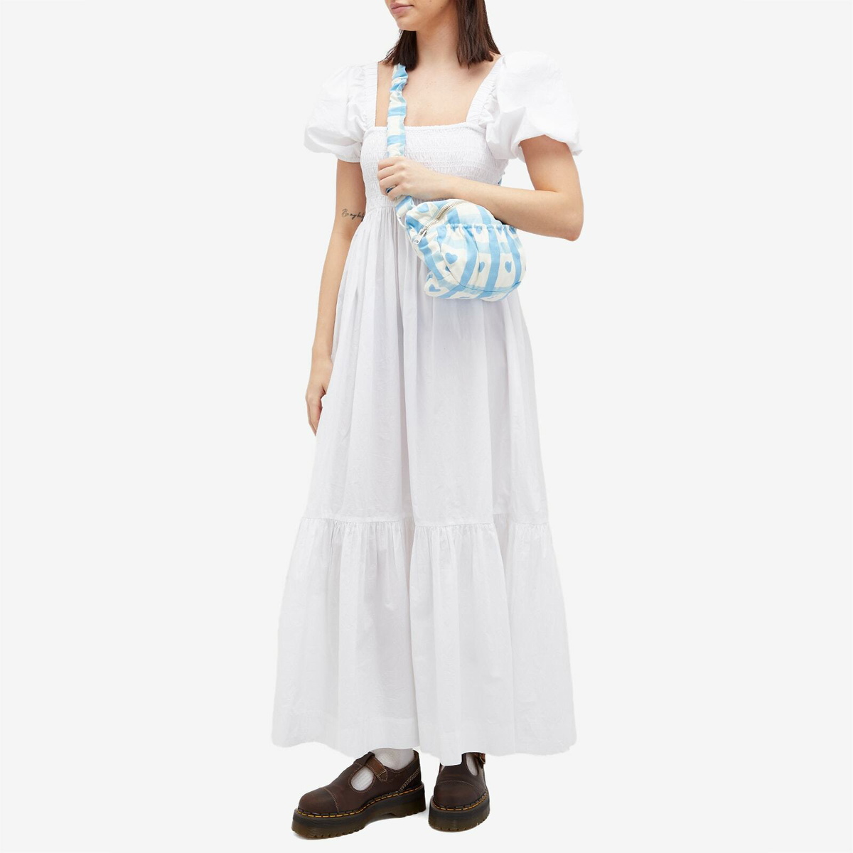 Story mfg. Women's Small Waistpack Bag in Blue Heart 