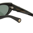 Damson Madder Women's Catty Oval Sunglasses in Black 