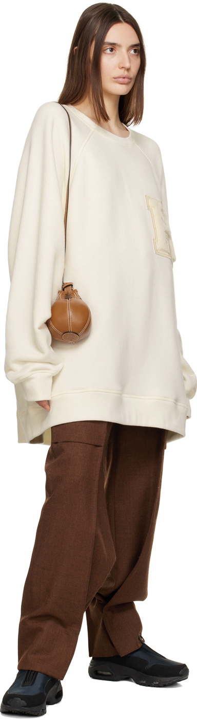 HALFBOY Off-White Over Patch Sweatshirt