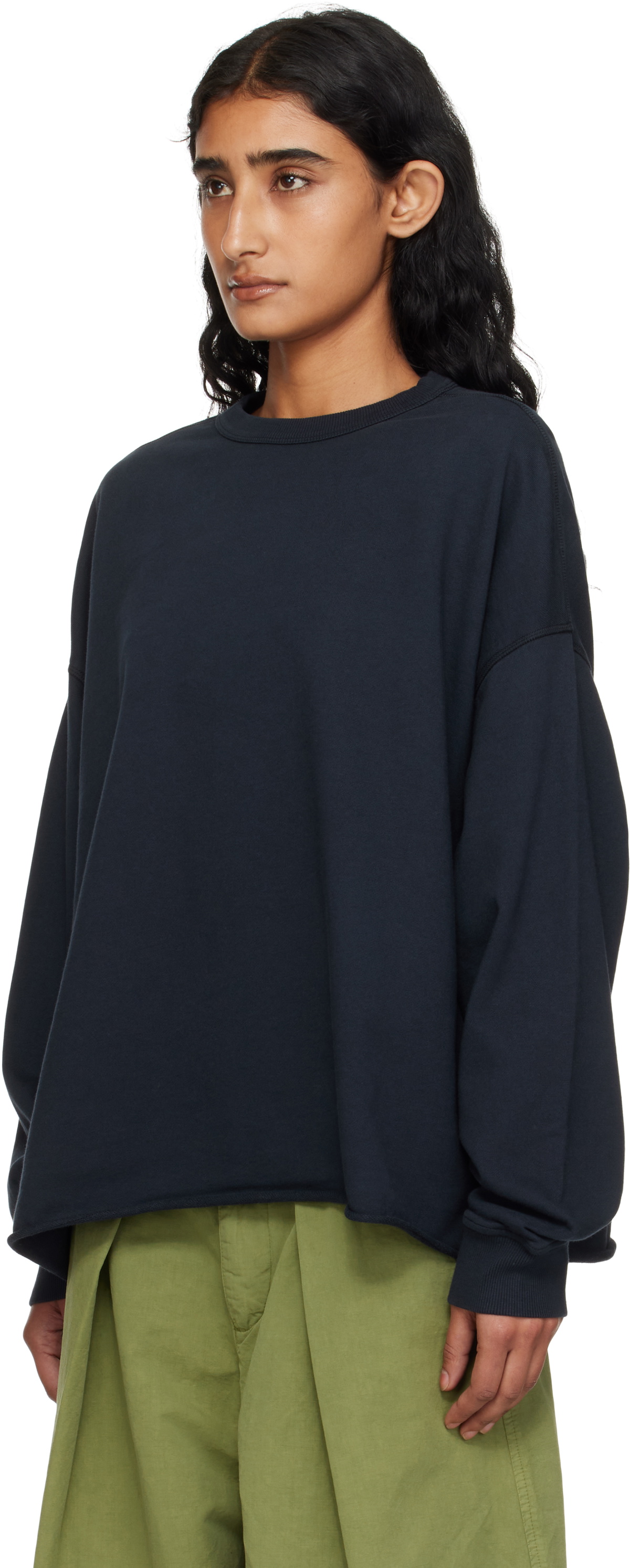 YMC Navy Studio Sweatshirt