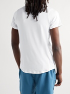 Nike Tennis - Court Advantage Slim-Fit Logo-Print Recycled Dri-FIT Tennis T-Shirt - White
