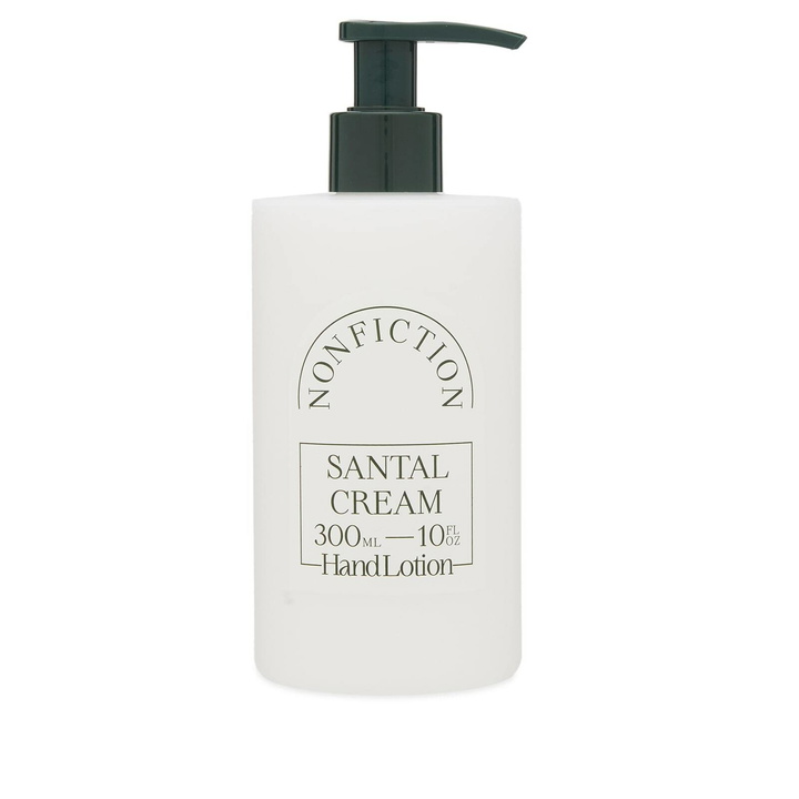 Photo: Nonfiction Santal Cream Hand Lotion 