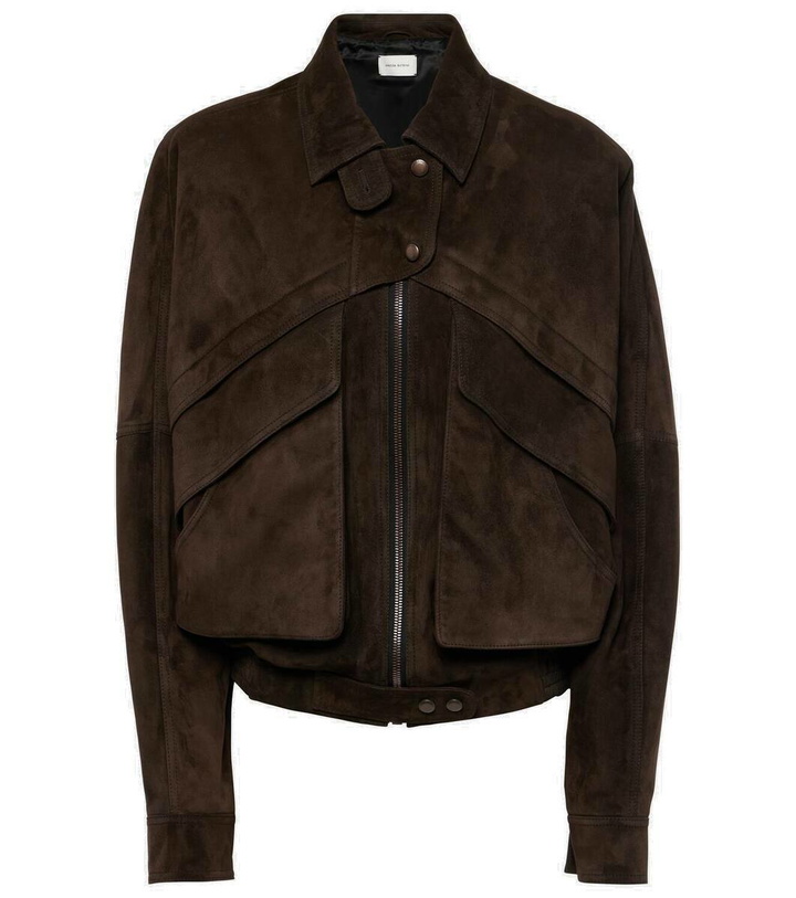 Photo: Magda Butrym Suede jacket