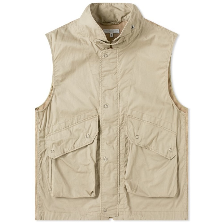 Photo: Engineered Garments Twill Field Vest
