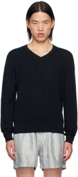 Tiger of Sweden Navy Nathaniel Sweater