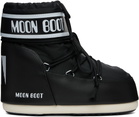 Moon Boot Black Icon Low Nylon Boots