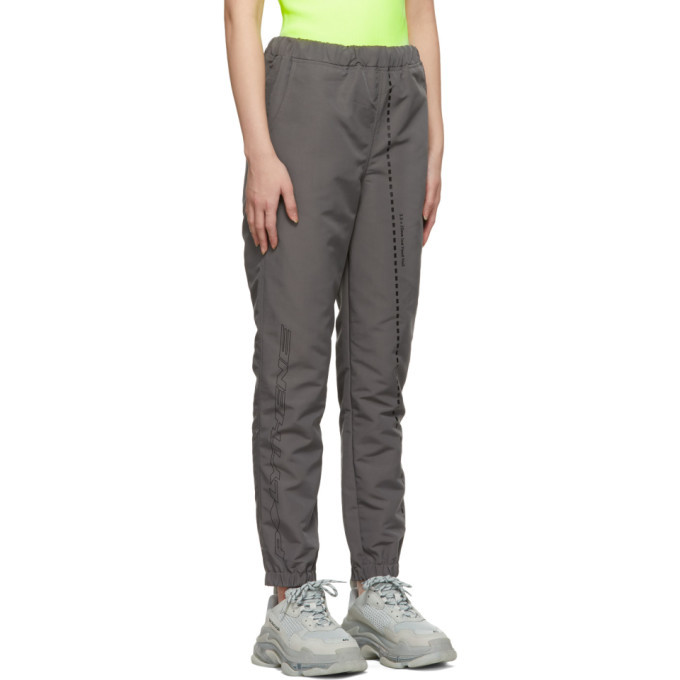 Polythene* Optics Grey Poplin Lounge Pants