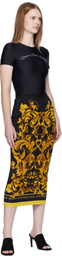 Versace Jeans Couture Black Logo T-shirt