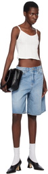 Dunst White Pointelle Sleeveless Camisole