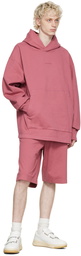 Acne Studios Pink Organic Cotton Hoodie