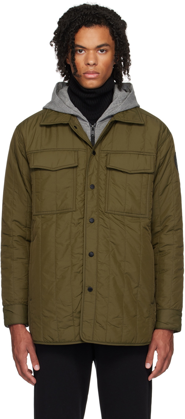 Canada goose parka khaki online