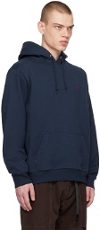 Gramicci Navy One Point Hoodie