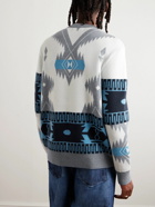 Alanui - Icon Wool-Jacquard Sweater - White