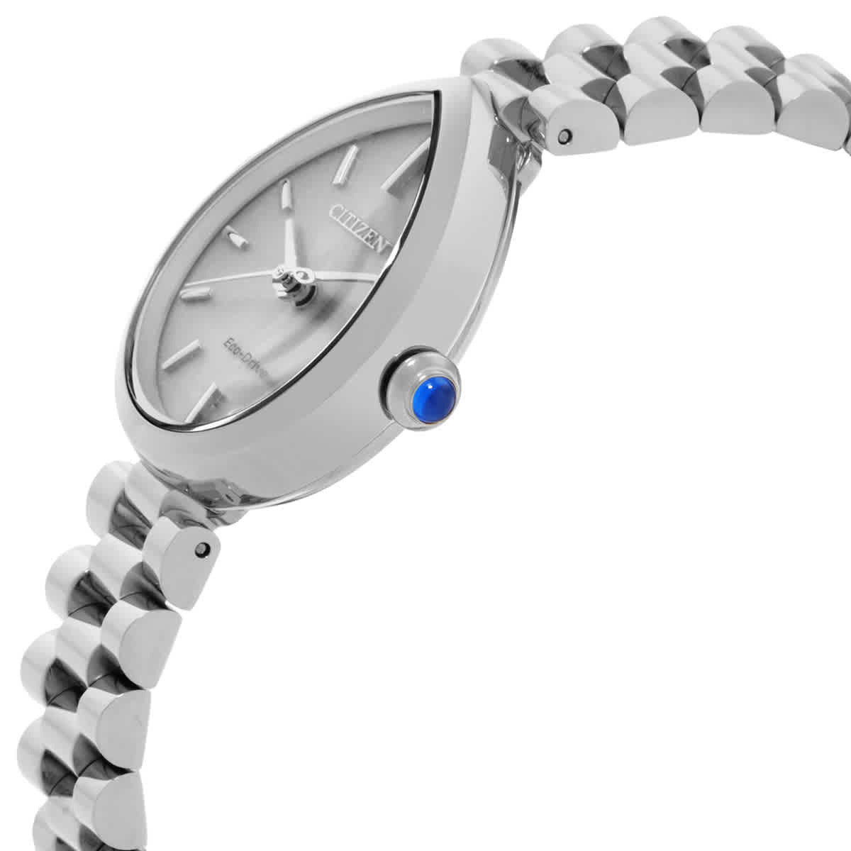 Citizen L Rainell Eco-Drive Silver Dial Ladies Watch EM1200-55A