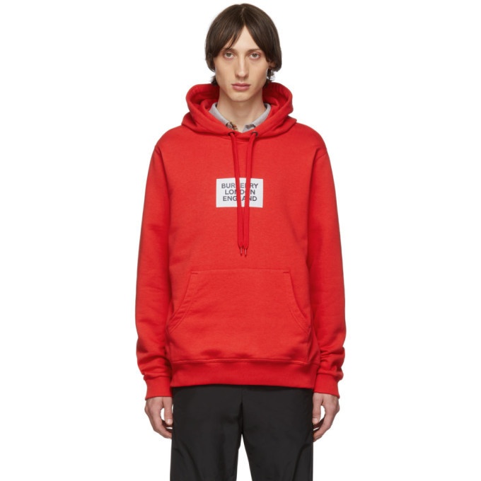Photo: Burberry Red Square Logo Hoodie