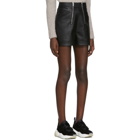 Stella McCartney Black Alter Leather Shorts