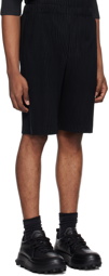HOMME PLISSÉ ISSEY MIYAKE Black Monthly Color May Shorts