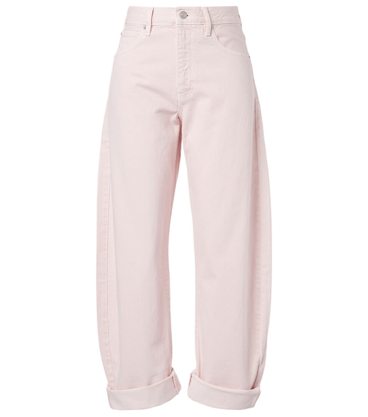 Photo: Frame Bubble barrel-leg jeans