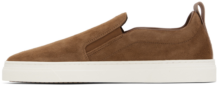 Max Mara Brown Tia Low Top Sneakers