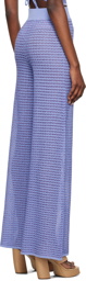 REMAIN Birger Christensen Purple Striped Lounge Pants