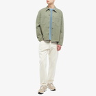 Norse Projects Men's Tyge Broken Twill Jacket in Dried Sage Green