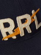 RRL - Logo-Appliquéd Wool-Blend Felt Cap