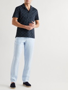 Orlebar Brown - Griffon Straight-Leg Linen Trousers - Blue