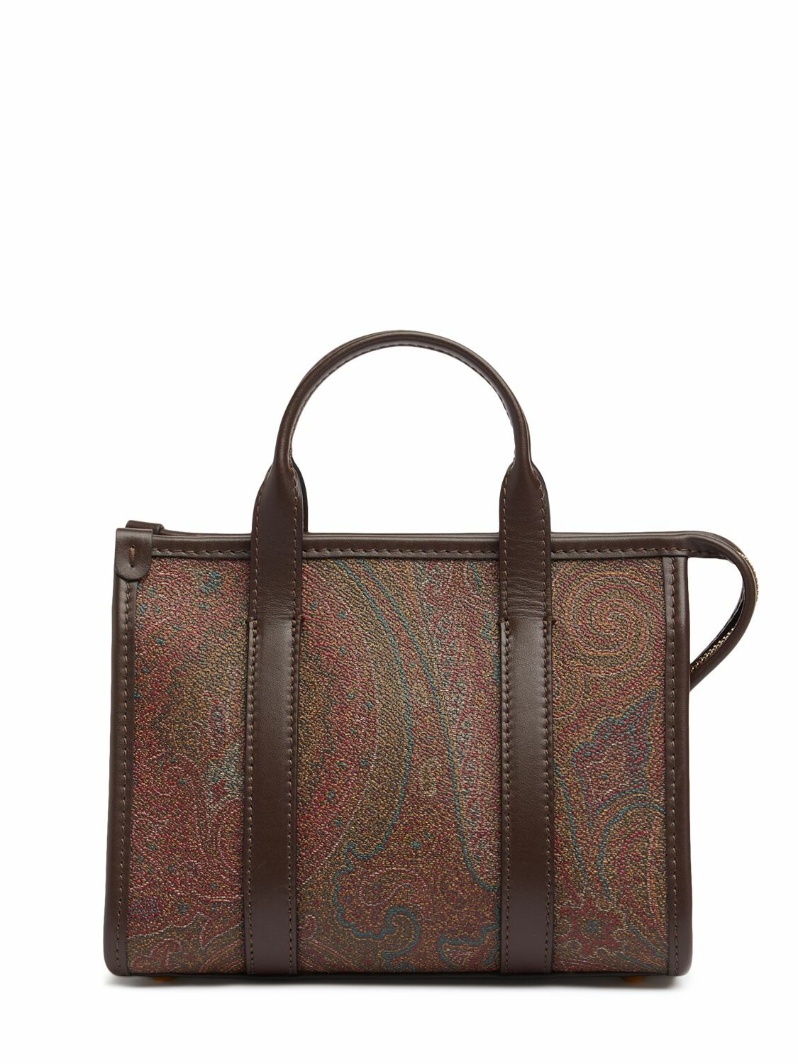 ハンドバッグ ETRO TOP HANDLE BAGS BROWN ETRO Xs Bauletto Arnica Top Handle Bag Etro