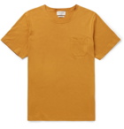 Oliver Spencer Loungewear - Supima Cotton-Jersey T-Shirt - Yellow