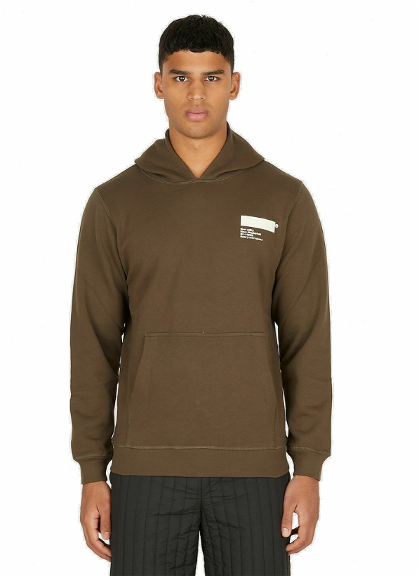 Photo: Standardised Hooded Sweatshirt in Brown