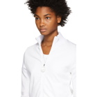 Fendi White Fendi Roma Band Track Jacket