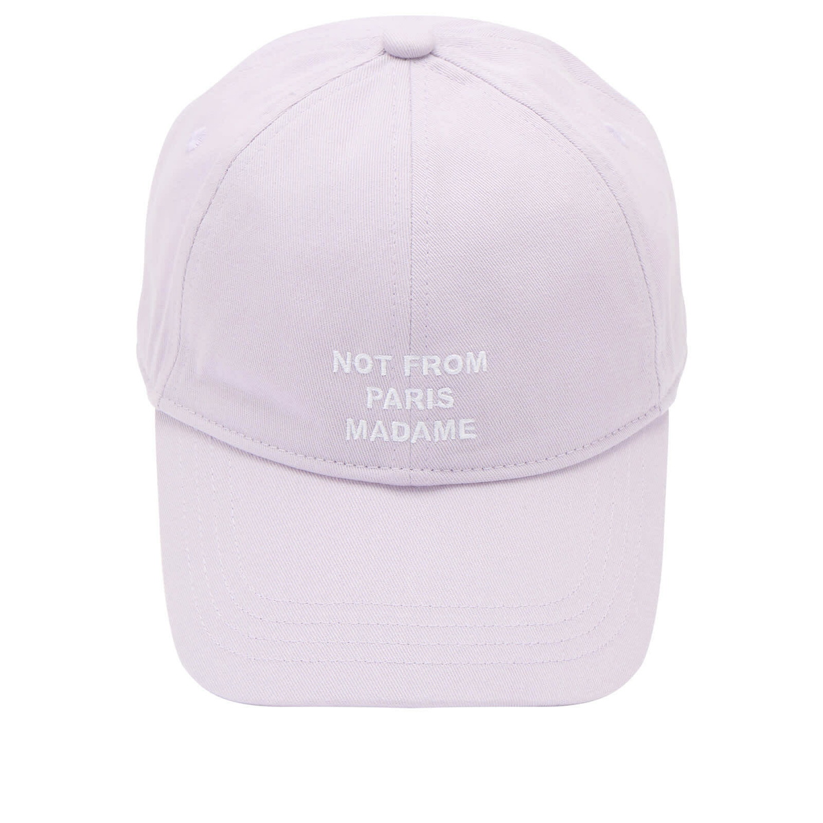 Drôle de Monsieur Men's Slogan Cap in Lavender 