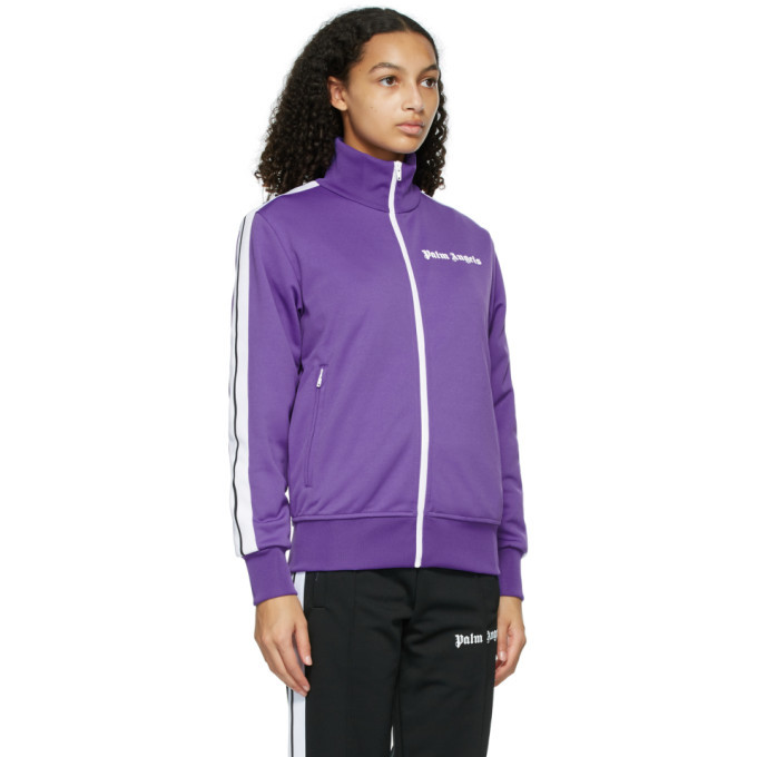 Palm angels hotsell purple track jacket