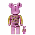 Medicom Sex Pistols Never Mind The Bollocks Chrome Be@rbrick 