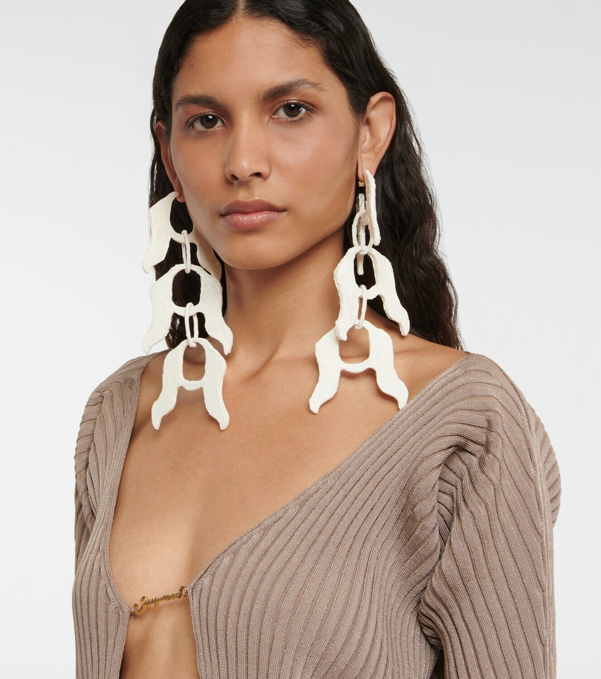 Jacquemus Les Boucles Gesso Longues earrings Jacquemus