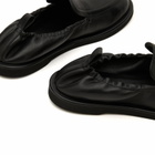 Studio Nicholson Men's Donovan Leather Elastic Back Loafer in Black