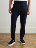 Mr P. - Tapered Wool and Cashmere-Blend Sweatpants - Blue
