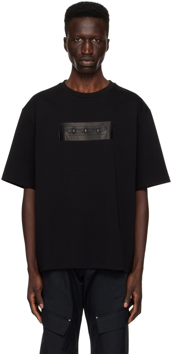 CARNET-ARCHIVE Black Layered Long Sleeve T-shirt CARNET-ARCHIVE