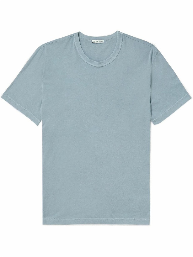 Photo: James Perse - Slim-Fit Cotton-Jersey T-Shirt - Blue