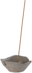 Yellow Nose Studio Gray Incense Holder