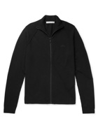 A-COLD-WALL* - Logo-Embroidered Wool Zip-Up Cardigan - Black - L