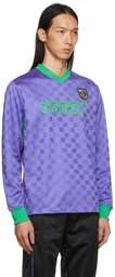 Sergio Tacchini Purple A$AP Nast Edition Futbol Long Sleeve T-Shirt