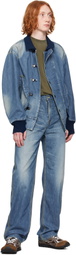 OUAT Blue Office Jeans