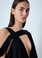 Yohji Yamamoto Draped Maxi Dress