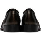 Stefan Cooke Brown Star Square Toe Derbys