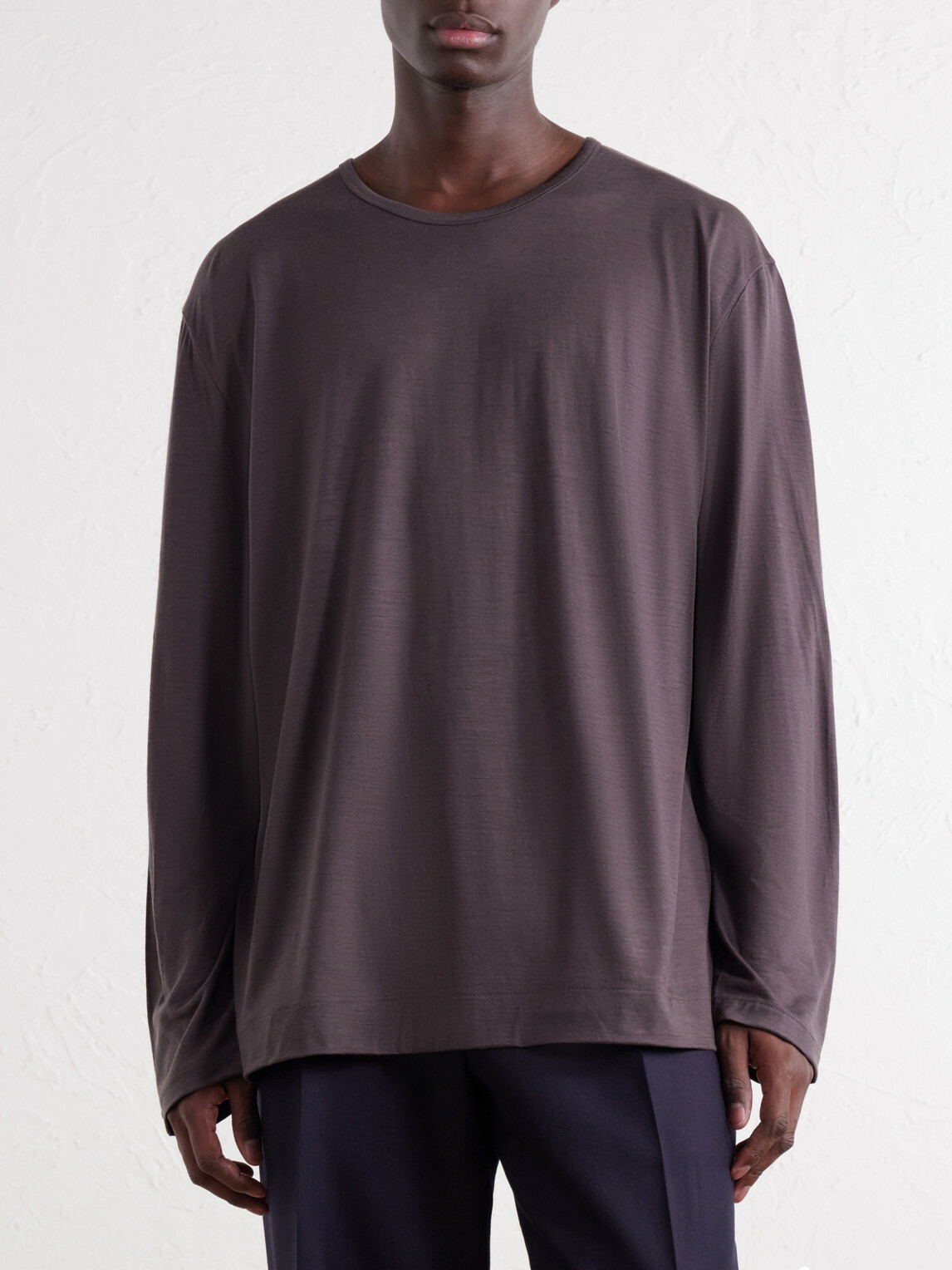 Paul Smith - Wool-Jersey T-Shirt - Gray